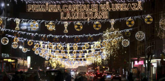 Primăria Capitalei reacționează, după ce a fost acuzată că luminițele decorative din oraș promovează EURO 2020 cu trofeul Cupei Mondiale